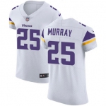 Men's Nike Minnesota Vikings #25 Latavius Murray White Stitched NFL Vapor Untouchable Elite Jersey