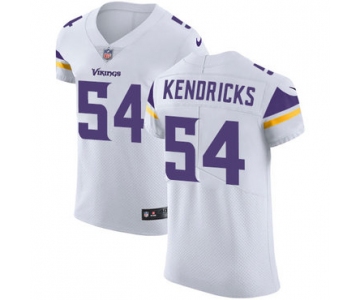 Men's Nike Minnesota Vikings #54 Eric Kendricks White Stitched NFL Vapor Untouchable Elite Jersey