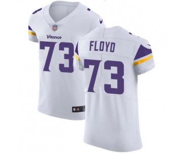 Men's Nike Minnesota Vikings #73 Sharrif Floyd White Stitched NFL Vapor Untouchable Elite Jersey