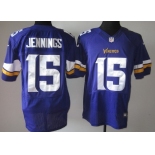 Nike Minnesota Vikings #15 Greg Jennings 2013 Purple Elite Jersey