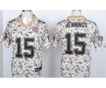 Nike Minnesota Vikings #15 Greg Jennings 2013 USMC Camo Elite Jersey