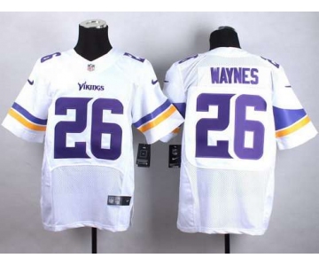 Nike Minnesota Vikings #26 Trae Waynes 2013 White Elite Jersey