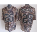 Nike Minnesota Vikings #28 Adrian Peterson Realtree Camo Elite Jersey