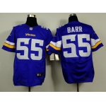 Nike Minnesota Vikings #55 Anthony Barr 2013 Purple Elite Jersey