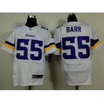 Nike Minnesota Vikings #55 Anthony Barr 2013 White Elite Jersey