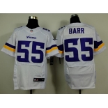 Nike Minnesota Vikings #55 Anthony Barr 2013 White Elite Jersey