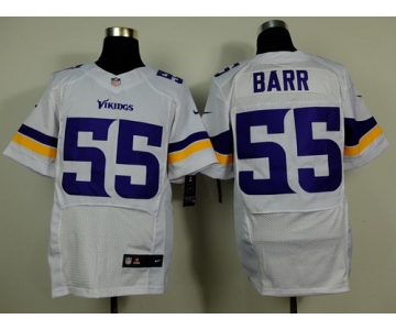 Nike Minnesota Vikings #55 Anthony Barr 2013 White Elite Jersey