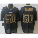 Nike Minnesota Vikings #55 Anthony Barr Lights Out Black Elite Jersey