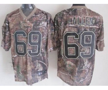 Nike Minnesota Vikings #69 Jared Allen Realtree Camo Elite Jersey