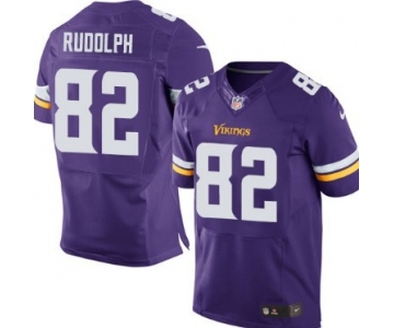 Nike Minnesota Vikings #82 Kyle Rudolph 2013 Purple Elite Jersey