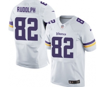 Nike Minnesota Vikings #82 Kyle Rudolph 2013 White Elite Jersey