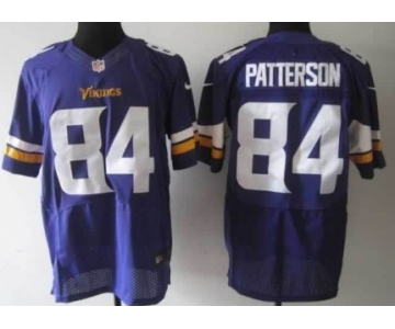 Nike Minnesota Vikings #84 Cordarrelle Patterson 2013 Purple Elite Jersey