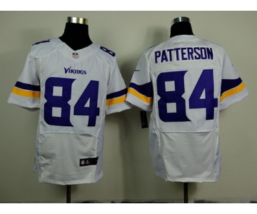 Nike Minnesota Vikings #84 Cordarrelle Patterson 2013 White Elite Jersey