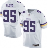 Nike Minnesota Vikings #95 Sharrif Floyd 2013 White Elite Jersey