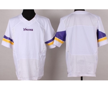 Nike Minnesota Vikings Blank 2013 White Elite Jersey