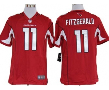Nike Arizona Cardinals #11 Larry Fitzgerald Red Game Jersey