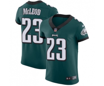 Men's Nike Philadelphia Eagles #23 Rodney McLeod Midnight Green Team Color Stitched NFL Vapor Untouchable Elite Jersey