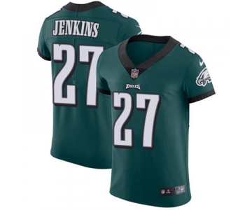 Men's Nike Philadelphia Eagles #27 Malcolm Jenkins Midnight Green Team Color Stitched NFL Vapor Untouchable Elite Jersey