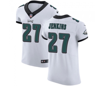 Men's Nike Philadelphia Eagles #27 Malcolm Jenkins White Stitched NFL Vapor Untouchable Elite Jersey