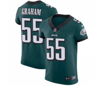 Men's Nike Philadelphia Eagles #55 Brandon Graham Midnight Green Team Color Stitched NFL Vapor Untouchable Elite Jersey