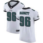 Men's Nike Philadelphia Eagles #96 Derek Barnett White Stitched NFL Vapor Untouchable Elite Jersey