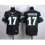 Men's Philadelphia Eagles #17 Nelson Agholor 2014 Nike Black Elite Jersey