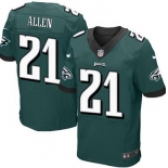 Men's Philadelphia Eagles #21 Eric Allen Midnight Green Retired Player NFL Nike Elite Jersey