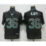 Men's Philadelphia Eagles #36 Jay Ajayi Black Drift Stitched NFL Nike Fashion Jersey