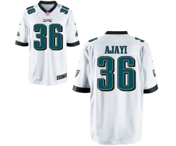 Mens Philadelphia Eagles #36 Jay Ajayi Nike Elite White Jersey