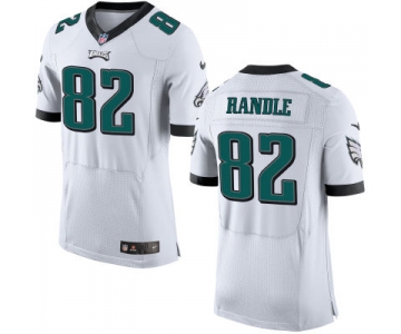 Men's Philadelphia Eagles #82 Rueben Randle White Road NFL Nike Elite Jersey