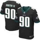 Men's Philadelphia Eagles #90 Marcus Smith II Black Alternate Stitched NFL Nike Elite Jersey