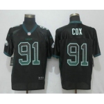 Men's Philadelphia Eagles #91 Fletcher Cox Black Drift Stitched NFL Nike Fashion Jersey