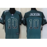 Nike Philadelphia Eagles #10 DeSean Jackson Drift Fashion Green Elite Jersey