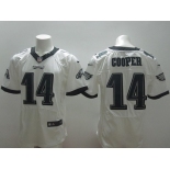 Nike Philadelphia Eagles #14 Riley Cooper 2014 White Elite Jersey