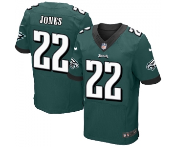 Nike Philadelphia Eagles #22 Sidney Jones Midnight Green Team Color Men's Stitched NFL New Elite Jersey