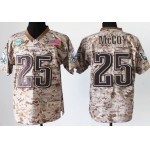 Nike Philadelphia Eagles #25 LeSean McCoy 2013 USMC Camo Elite Jersey