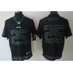 Nike Philadelphia Eagles #25 LeSean McCoy Lights Out Black Elite Jersey