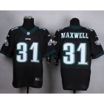 Nike Philadelphia Eagles #31 Byron Maxwell 2014 Black Elite Jersey