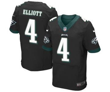 Nike Philadelphia Eagles #4 Jake Elliott Black Alternate Men's Stitched NFL New Elite Jersey