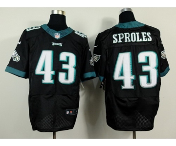 Nike Philadelphia Eagles #43 Darren Sproles 2014 Black Elite Jersey