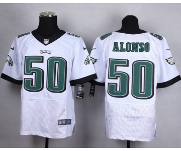 Nike Philadelphia Eagles #50 Kiko Alonso 2014 White Elite Jersey