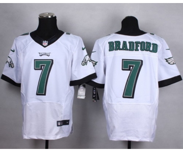 Nike Philadelphia Eagles #7 Sam Bradford 2014 White Elite Jersey