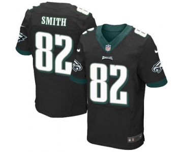 Nike Philadelphia Eagles #82 Torrey Smith Black Alternate Men's Stitched NFL New Elite Jersey