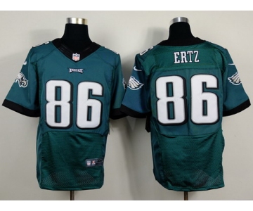 Nike Philadelphia Eagles #86 Zach Ertz 2014 Dark Green Elite Jersey