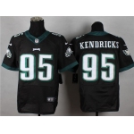 Nike Philadelphia Eagles #95 Mychal Kendricks 2014 Black Elite Jersey