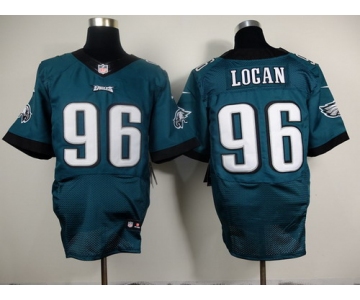 Nike Philadelphia Eagles #96 Bennie Logan 2014 Dark Green Elite Jersey