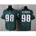 Nike Philadelphia Eagles #98 Connor Barwin 2014 Dark Green Elite Jersey