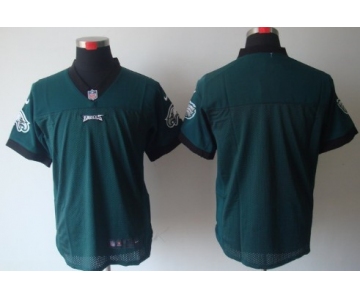 Nike Philadelphia Eagles Blank Green Elite Jersey