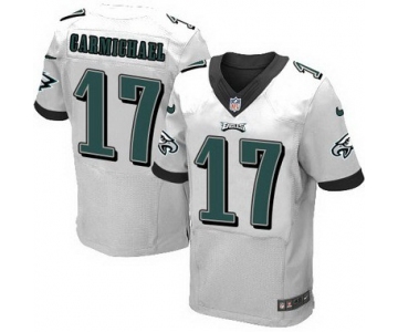 Philadelphia Eagles #17 Harold Carmichael White Retired Player NFL Nike Elite Jersey