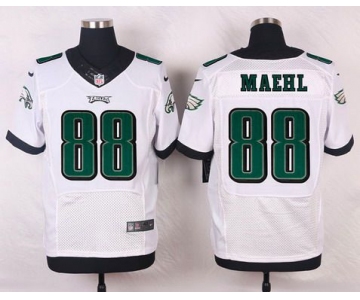 Philadelphia Eagles #88 Jeff Maehl White Road NFL Nike Elite Jersey